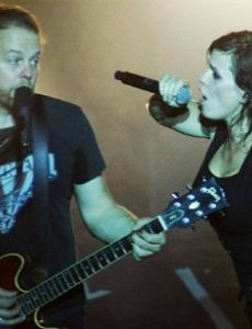 Marta Jandová and Thorsten Mewes