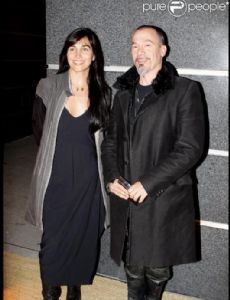 Florent Pagny and Azucena Caamano