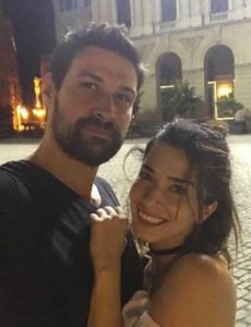 Laura G (Mexican newscaster) and Nazareno Perez Brancatto