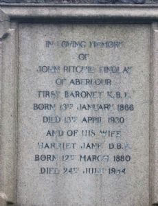 Sir John Ritchie Findlay, 1st Baronet