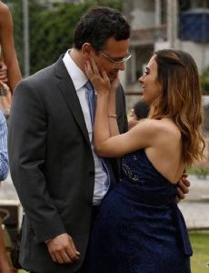 Tatá Werneck and Danton Mello