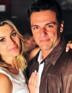 Rodrigo Lombardi and Flávia Alessandra