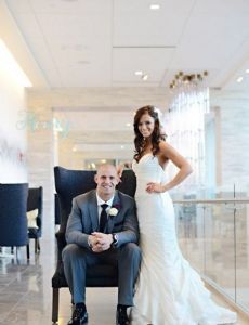 James Laurinaitis and Shelly Williams