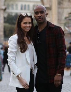 Fabian Delph and Natalie Delph