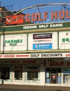 Sharpies Golf House Sign