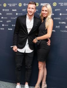 Marco Reus and Scarlett Gartmann