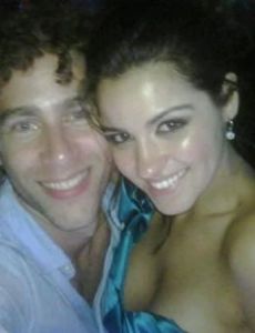 Maite Perroni and Carlos De la mota