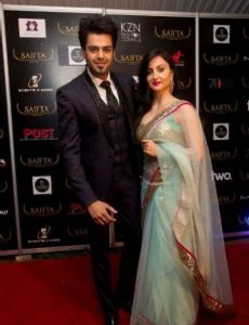 Elli Avram and Manish Paul