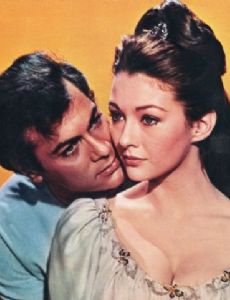 Christine Kaufmann and Tony Curtis