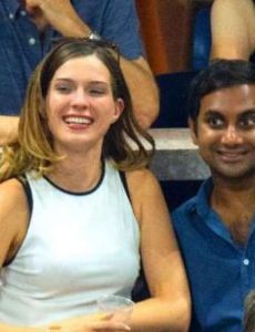 Aziz Ansari and Serena Skov Campbell