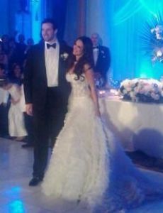 Dustin Penner and Jessica Welch