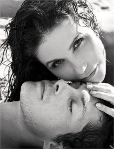 Alessandra Martines and Cyril Descours