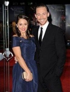 Susannah Fielding and Tom Hiddleston