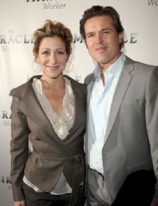 Bill Sage and Edie Falco