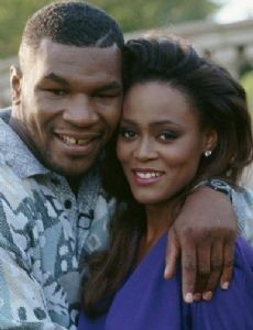 Mike Tyson and Robin Givens