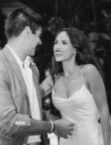 Adria Arjona and Edgardo Canales