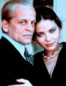 Ornella Muti and Klaus Kinski