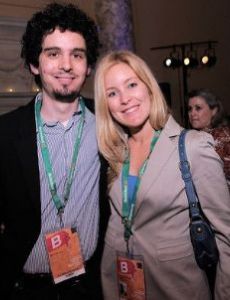 Damien Chazelle and Jasmine McGlade Chazelle