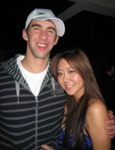 Michael Phelps and maria ho