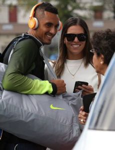 Nick Kyrgios and Ajla Tomljanović