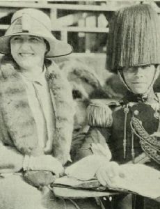 Valerie Germonprez and Erich Stroheim