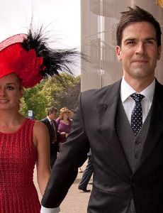 Katherine Jenkins and Gethin Jones