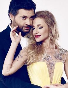 Yuliya Kovalchuk and Aleksey Chumakov