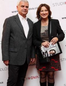 Zlata Adamovská and Petr Stepánek