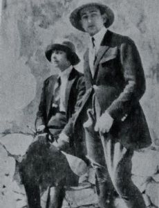 Marguerite Alibert and Ali Fahmy Bey