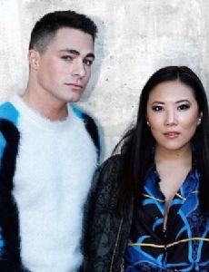 Ally Maki and Colton Haynes