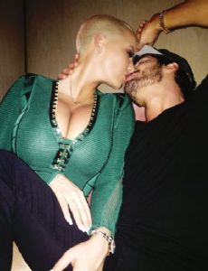 Amber Rose and Val Chmerkovskiy