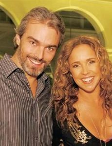 Daniela Mercury and Marco Scabia