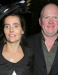 Steve McFadden and Rachel Sidwell