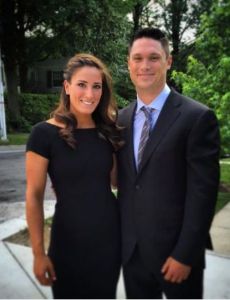 Chris Hogan (American football) and Ashley Boccio