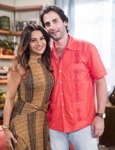Dira Paes and Flávio Tolezani