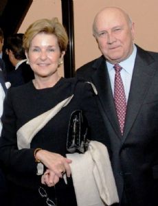 F.W. de Klerk and Marike de Klerk