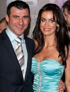 Joe Calzaghe and Jo-emma Lavin