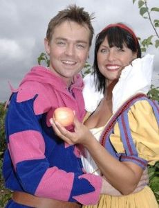 Stephen Mulhern and Emma Barton