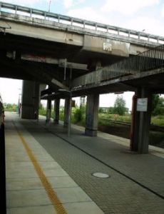 Łódź Dąbrowa railway station