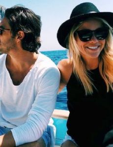 Claire Holt and Andrew Joblon
