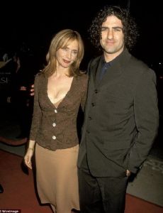 John Sidel and Rosanna Arquette