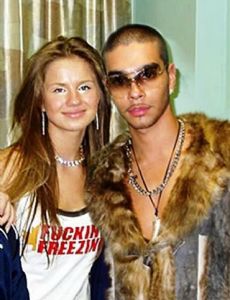 Timati and Aleksandra Chvikova
