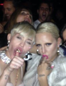 Miley Cyrus and Brooke Candy