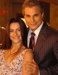 Edson Celulari and Cleo Pires