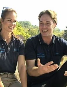Márta Brunner and Bálint Ács