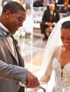 Chris Samuels and Monique Samuels