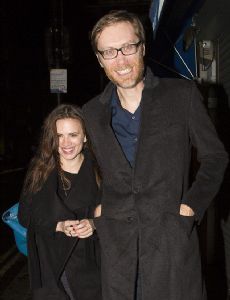 Stephen Merchant and Hayley Atwell