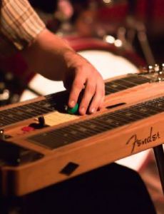 Console steel guitar