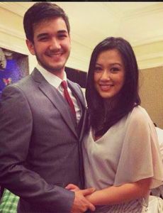 Matt Evans and Katrina Farinas