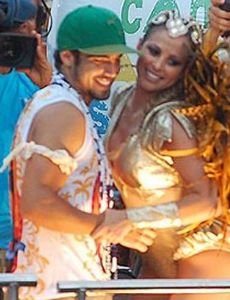 Caio Castro and Alinne Rosa